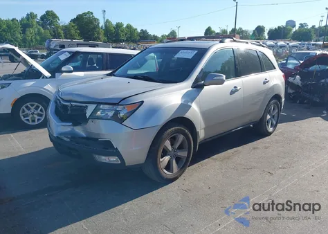 2012 Acura Mdx Technology Package из США, поврежденный, VIN 2HNYD2H34CH509682